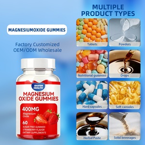 Óxido de Magnesio OEM ODM para Alivio del Estrés, Función Muscular, Salud Cerebral, Apoyo Inmunológico, Sin Gluten, para Uso Diario en Adultos - Product Image 4