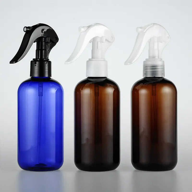 250ml 500ml Empty Plastic Pet Misty Trigger Sprayer Bottle For Hair Care Cleaner Detergent