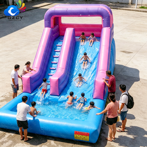 <span class=keywords><strong>Toboggan</strong></span> aquatique gonflable commercial <span class=keywords><strong>avec</strong></span> <span class=keywords><strong>piscine</strong></span>, toboggans aquatiques gonflables pas chers pour enfants - Product Image 1