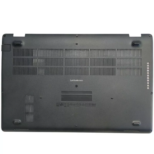 Notebook Replacement Laptop Covers Lower D Case 01KW4W for Dell Latitude 5500 E5500 Laptop Bottom Case Base Cover Black Shell