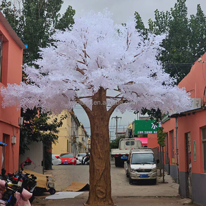 V30 3M 4M Chiều Cao Lớn Trong Nhà Ngoài Trời Trắng Ficus Cây Hoa Anh Đào Nhân Tạo Hoa Anh Đào Cây Cho Đám Cưới - Product Image 1