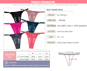 <span class=keywords><strong>Hot</strong></span> Bán Sexy Đồ Lót <span class=keywords><strong>Hot</strong></span> Phụ Nữ Sexy Panty Ren Thêu Thong Phụ Nữ Đồ Lót Quần Lót Chất Lượng Cao Thong <span class=keywords><strong>G</strong></span> <span class=keywords><strong>Strings</strong></span> - Product Image 6