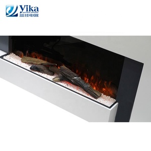 Cheminée électrique murale <span class=keywords><strong>moderne</strong></span> en <span class=keywords><strong>bois</strong></span> avec effet de flamme LED de haute qualité 1000W/2000W - Product Image 3