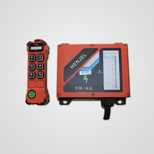 Universal Remote Control for Crane 433mhz Industrial Henjel H-206 Wireless Remote Controller