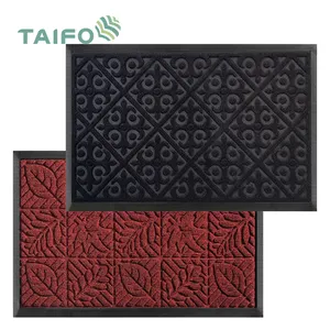 TaiFo-felpudo superabsorbente para interior, felpudo antideslizante de respaldo para puerta delantera pequeña, para suelo interior, Alfombra de entrada