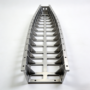 รับผลิตชิ้นส่วนอะลูมิเนียมอัลลอยด์แบบกำหนดเองด้วยเครื่อง CNC 5 แกน ความแม่นยำสูง สำหรับตัวถังเรือเร็วและโครงเครื่องบิน - Product Image 3