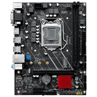 Carte mère JGINYUE B250M-H M-ATX LGA1151 DDR4 double canal M.2 NVMe SATA3.0 avec sortie multi-affichage pour ordinateur de bureau