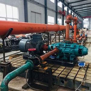 Pompe centrifuge horizontale multi-étages à haute pression pour alimentation de chaudière, personnalisable OEM, pour le nettoyage industriel - Product Image 4