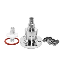 Suministro de fábrica 1-5/8 EIA Conector de brida a N Tipo Hembra 50ohm Rf Conector coaxial RF Coaxial Adaptador Convertidor