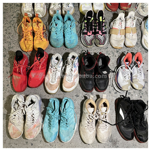 Chaussures de basket-ball de marque chinoise d'occasion en S03-2 vente en gros chaussures de basket-ball de sport pour hommes d'occasion balles de marques mixtes - Product Image 4