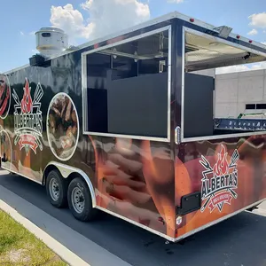 Carro de helados de tienda de comida móvil camión de comida de café para perritos calientes para Chicago con Vin Ce Coc