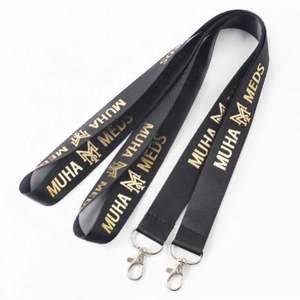 Custom Design Polyester Safety Sublimation Printing Logo Neck Chain Card Holder With <b>Hook</b> Lanyards Lanyard - Product Image 2