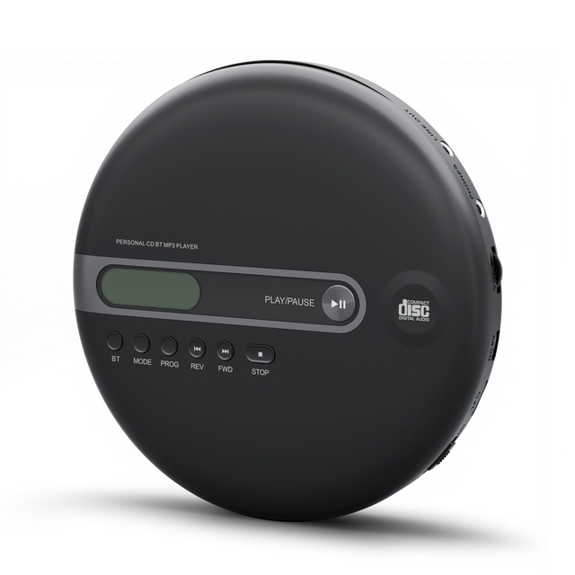 TOMASHI CD-11 Factory Direct Sale LCD Display Home Mini Portable Rechargeable Wireless 5.0 CD/CD-R/CD-RW/MP3/WMA Compatible USB