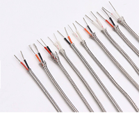 OEM et ODM pris en charge HH-K-24-SLE personnalisable câble de compensation de thermocouple de type K câble d'extension isolé en fibre de verre