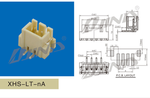 Vente flash JINDA XHS-LT-nA Connecteur de carte de circuit imprimé SMT 2,5 mm, en-tête de broche pour composants électroniques et prototypes - Product Image 6