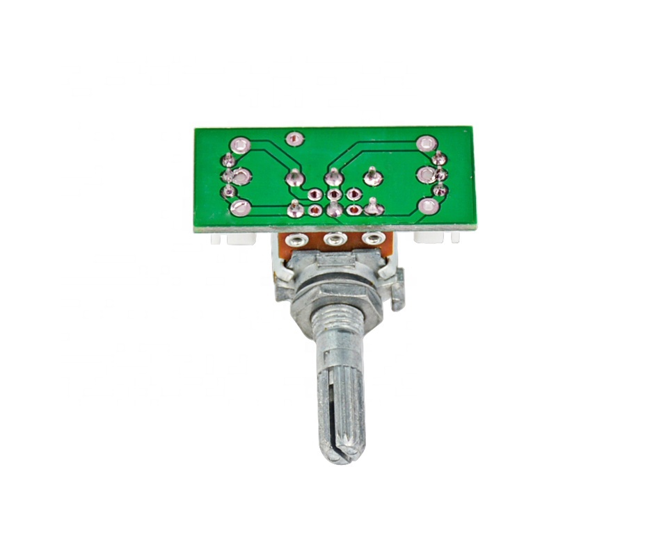 Lot De 4 Potentiomètres Audio 10K – Vertical – 3 Broches – Logarithmique – Pour PCB