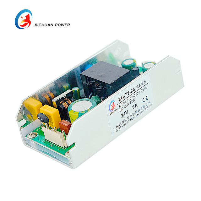 U-shape AC-DC 95-264V Input 60W 72W Compact Switching Power Supply 12V 18V 24V 36V 48V Single Output Constant Voltage