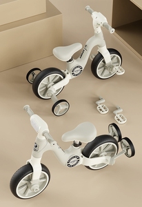 Vélo d'équilibre multifonctionnel pour enfants avec pédales, 1 à 6 ans, tricycle à glisse pour bébé, vélo 2 en 1 pour enfants - Product Image 2