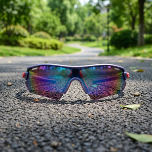 Gafas de Sol Deportivas Color Perla Morado con Protección UV400, Hechas en Taiwán, Modelo RWW059 - Product Image 2