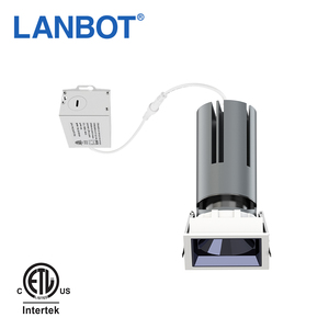 Descuento Led Downlight Ckd Blanco Antideslumbrante Aluminio Empotrable Downlight Chrome <span class=keywords><strong>Ledvance</strong></span> Spotlight 2 pulgadas White Cob Downlights - Product Image 3