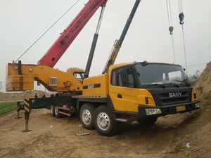 Sany 100 Ton 6 Wheels Lifting Equipment Mobile Hydraulic Telescopic Boom <b>Truck</b> <b>Mounted</b> Crane - Product Image 3