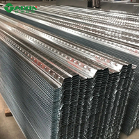 Plataforma de Acero al Carbono Corrugado de Alta Resistencia, Plataforma de Piso Galvanizada para Edificios de Gran Altura, Aplicaciones en Paredes de Naves Industriales