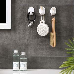 Crochet mural auto-adhésif solide <span class=keywords><strong>sans</strong></span> perçage <span class=keywords><strong>manteau</strong></span> sac salle de bain <span class=keywords><strong>porte</strong></span> cuisine serviette cintre crochets maison stockage accessoires - Product Image 3