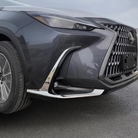 Garniture anti-rayures pour carrosserie Lexus RX200 RX300, bande de protection latérale de porte, accessoires extérieurs résistants à l'usure, 4 pièces