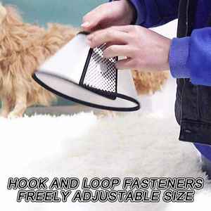 <span class=keywords><strong>Collar</strong></span> de cuello isabelino protector de plástico suave ajustable de alta calidad para recuperación de gatos cono de perro mascota para perros después de la cirugía - Product Image 5
