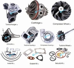 Turbocompresor de piezas de motor diésel HX35 6738-82-8220 para Cummins 6BT5.9 6BTAA 5.9L <span class=keywords><strong>Komatsu</strong></span> GD405 <span class=keywords><strong>GD555</strong></span> - Product Image 4