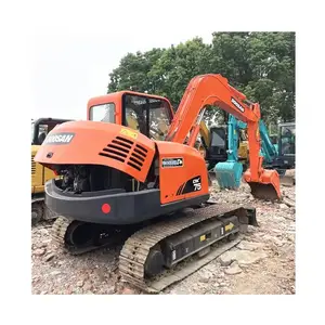 Offre Spéciale 90% nouveau doosan dx75 7.5 excavatrice machine doosan dx75-9c excavatrices d'occasion pour doosan à vendre