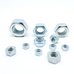 Din 934 Lớp 4 6 8 10 Carbon thép mạ kẽm Hex Nuts din934 1/4 3/8 5/16 1/2 3/16 5/8 - Product Image 2