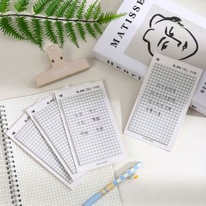 กระดาษโน้ตใสแบบมีตารางสำหรับนักเรียน ติดแน่น หลายขนาด พร้อมกาวในตัว - Product Image 6