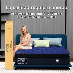 Colchón <span class=keywords><strong>Barato</strong></span> <span class=keywords><strong>en</strong></span> Oferta, Colchón de Muelles Ensacados de 10 Pulgadas, Colchón Ortopédico de 7 Zonas para Dormitorio, Colchones Dosek - Product Image 4