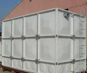 Tangki penyimpanan air panel GRP, tangki air/kontainer SMC FRP