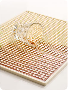 Hot-selling Practical non-slip bisphenol-free large drying mat Silicone <b>coffee</b> bar mat Counter mat Household drain mat - Product Image 5