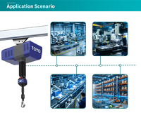 Système de levage industriel IoT Toyo Supplier M5 de classe de charge lourde 100 200 300 600 kg, palan intelligent