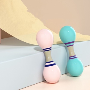Maracas en bois Orff en gros, instrument de percussion, marteleau à main, instrument de musique rythmique pour enfants, hochet, jouet maracas - Product Image 6