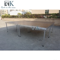 Jambes en aluminium d'étape ferme stable pour des événements