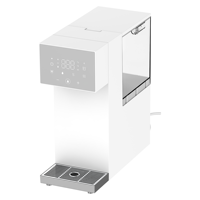 Mini distributeur d'eau potable instantanée à osmose inverse électrique de comptoir, refroidissement efficace, eau chaude à 50 degrés Fahrenheit, eau froide, pour enfants