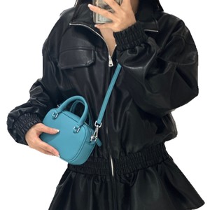 New 2026 Mini Sling Bag Genuine Leather Calfskin High-grade Cowhide Round Messenger Wallet <strong>Chain</strong> <strong>Designer</strong> Women's <strong>Handbag</strong> - Product Image 5