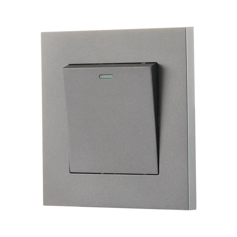 New Product Wholesale British Standard Electrical Single Wall Switch Smart Switch