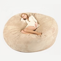 Sitzsack Stuhl Riesen möbel Big Bean Bag Sofa mit weichem Mikro faser bezug