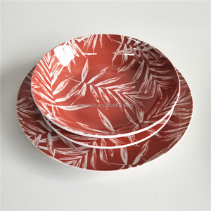 Vaisselle <span class=keywords><strong>de</strong></span> haute qualité peinte à la main, ensembles d'assiettes <span class=keywords><strong>de</strong></span> <span class=keywords><strong>Table</strong></span> en céramique bon marché, 18 pièces - Product Image 4