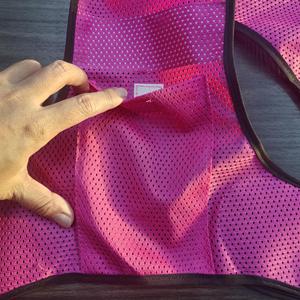 Gilet di sicurezza ad alta visibilità gilet <span class=keywords><strong>giacca</strong></span> a rete riflettente per gli sport all'aria aperta per il ciclismo <span class=keywords><strong>e</strong></span> la corsa - Product Image 5