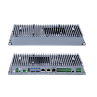 Mini PC Industrial sin Ventilador Core I7-1255U, Amplio Rango de Temperatura (-20 a 60 Grados), 3 LAN Intel, 6 COM, GPIO, para Automatización Industrial