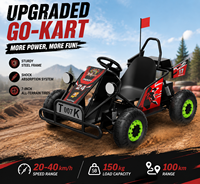 Kart de sport professionnel tout-terrain avec système de suspension et pneus tubeless pour la course d'aventure