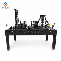 Table de soudage modulaire avec pinces, poste de travail flexible 3D pour la fabrication sur mesure