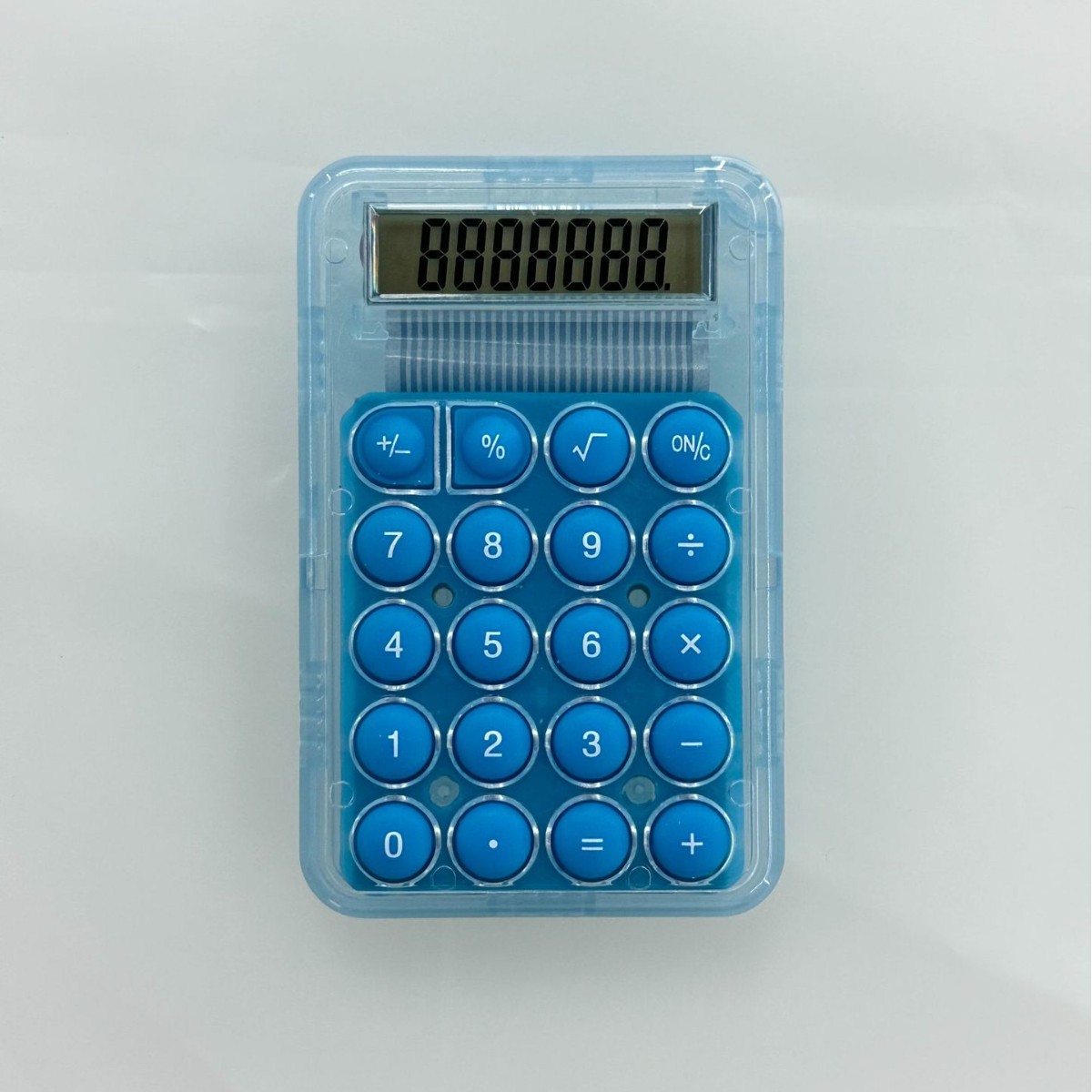 Emballage coque couleur bleu-opp
