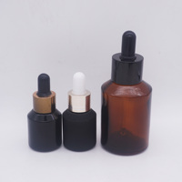 Tube de papier de bouteille de teinture en verre vide rose de 30ml pour huile essentielle